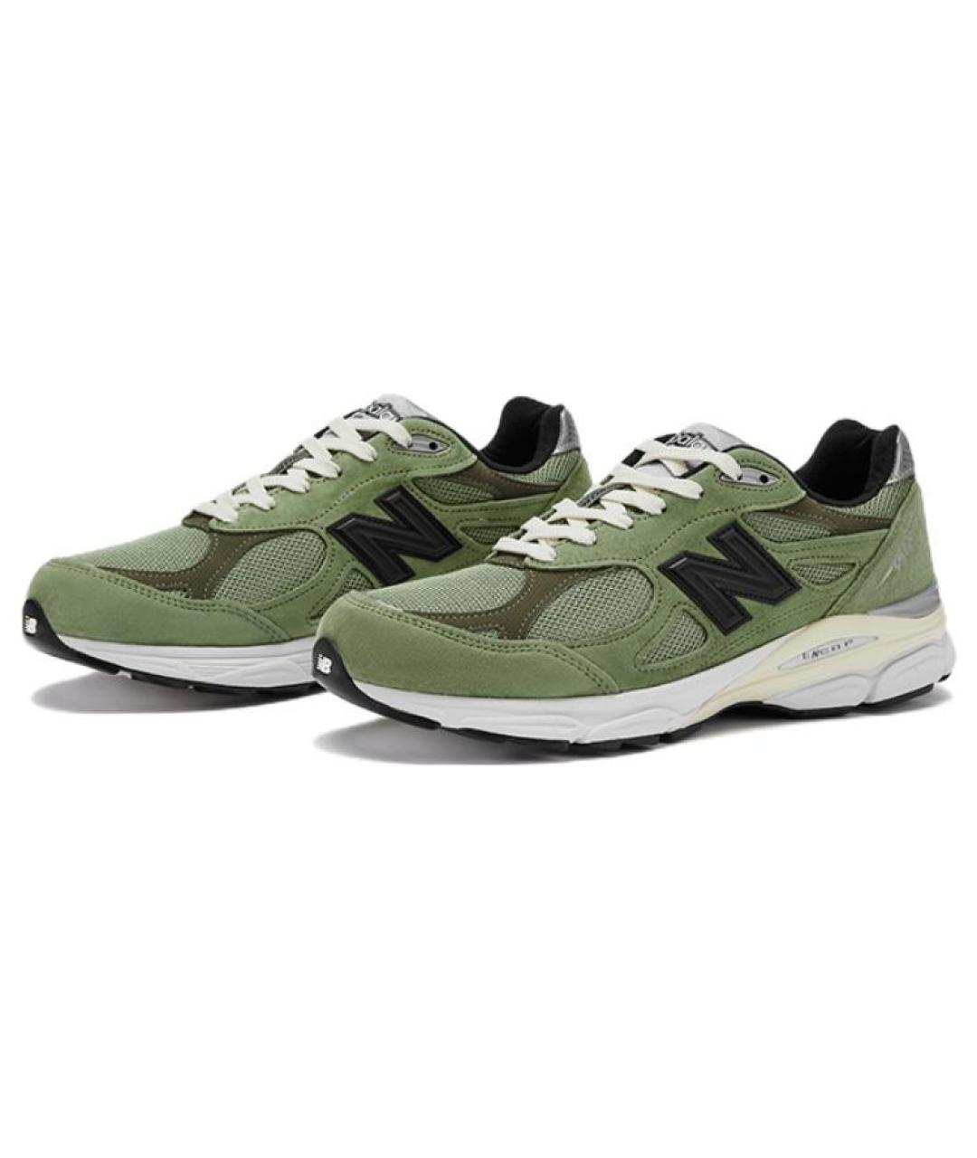 NEW BALANCE Зеленые кроссовки, фото 3