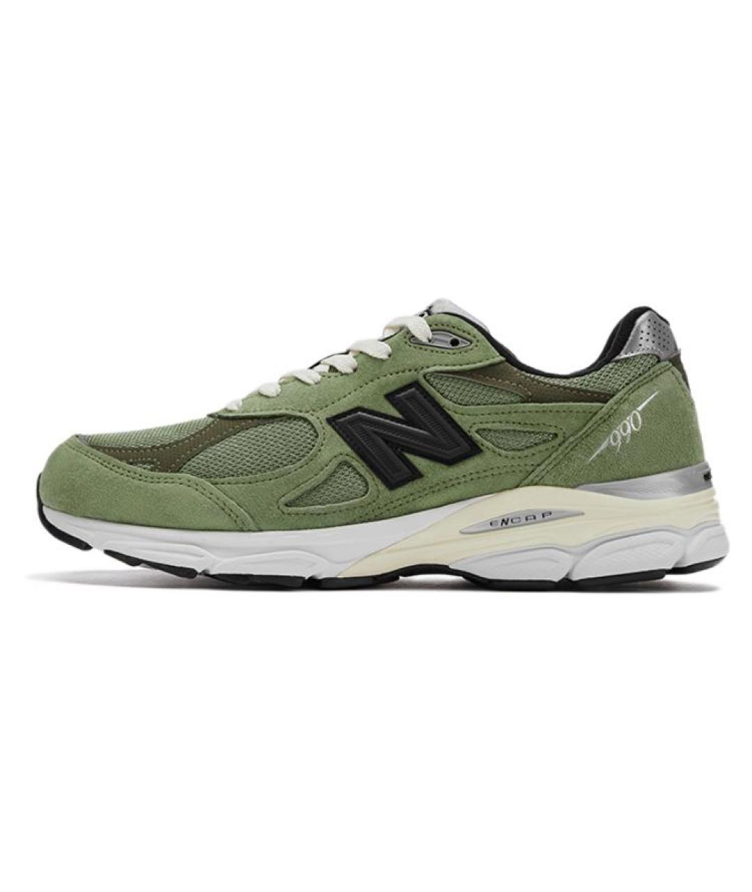 NEW BALANCE Зеленые кроссовки, фото 2
