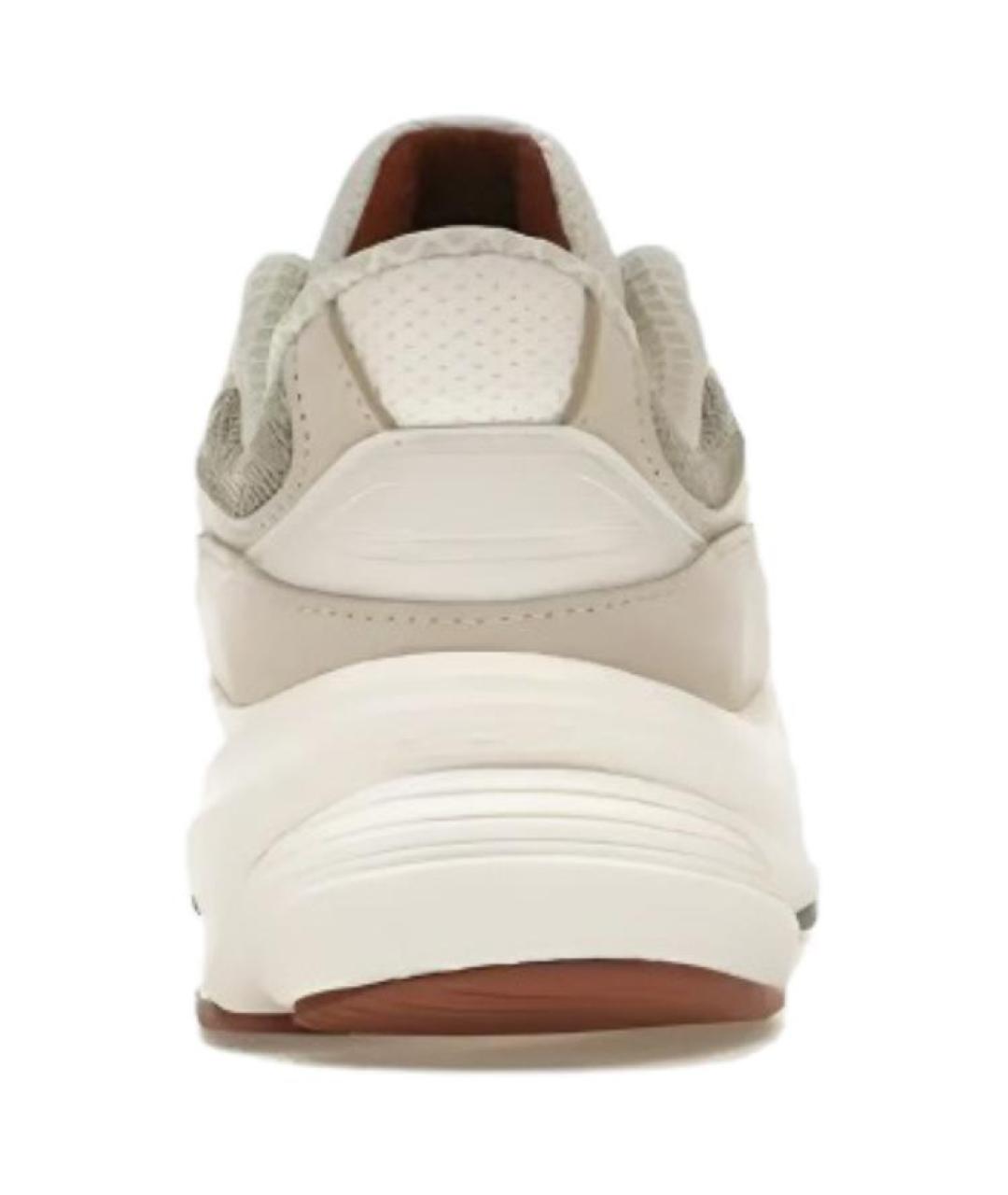 NEW BALANCE Серые кожаные кроссовки, фото 3