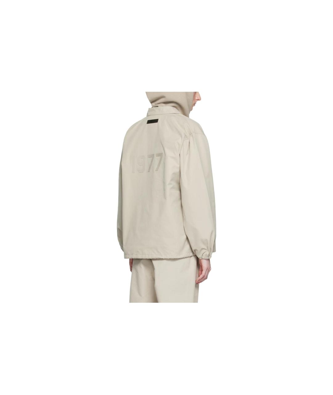 FEAR OF GOD ESSENTIALS Серая хлопковая куртка, фото 2