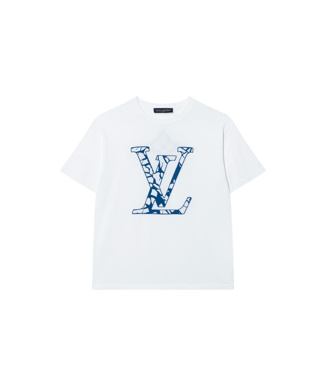 LOUIS VUITTON Белая футболка, фото 2