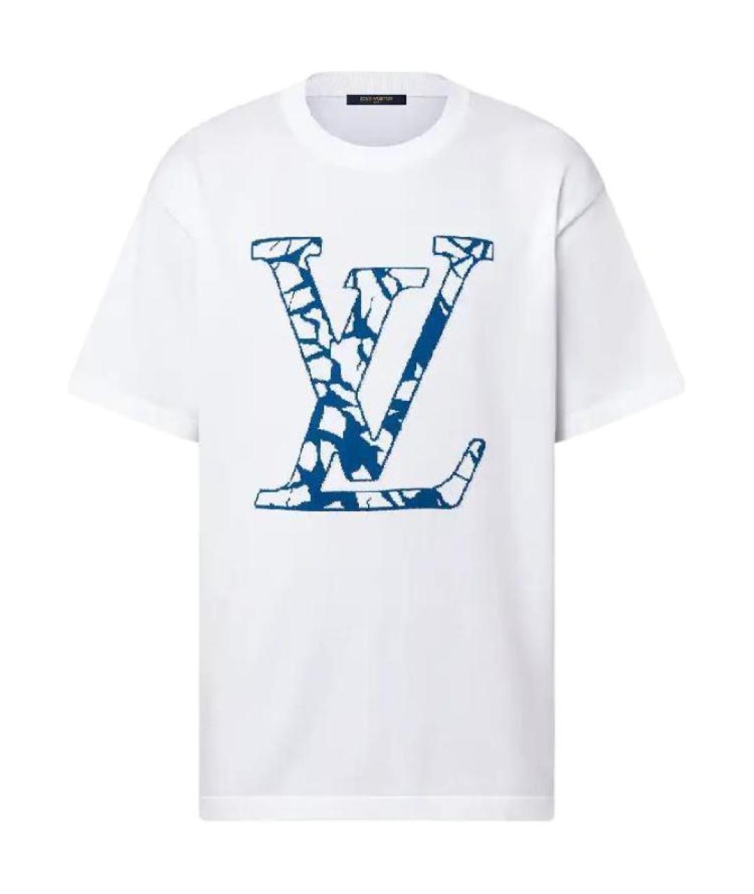 LOUIS VUITTON Белая футболка, фото 1