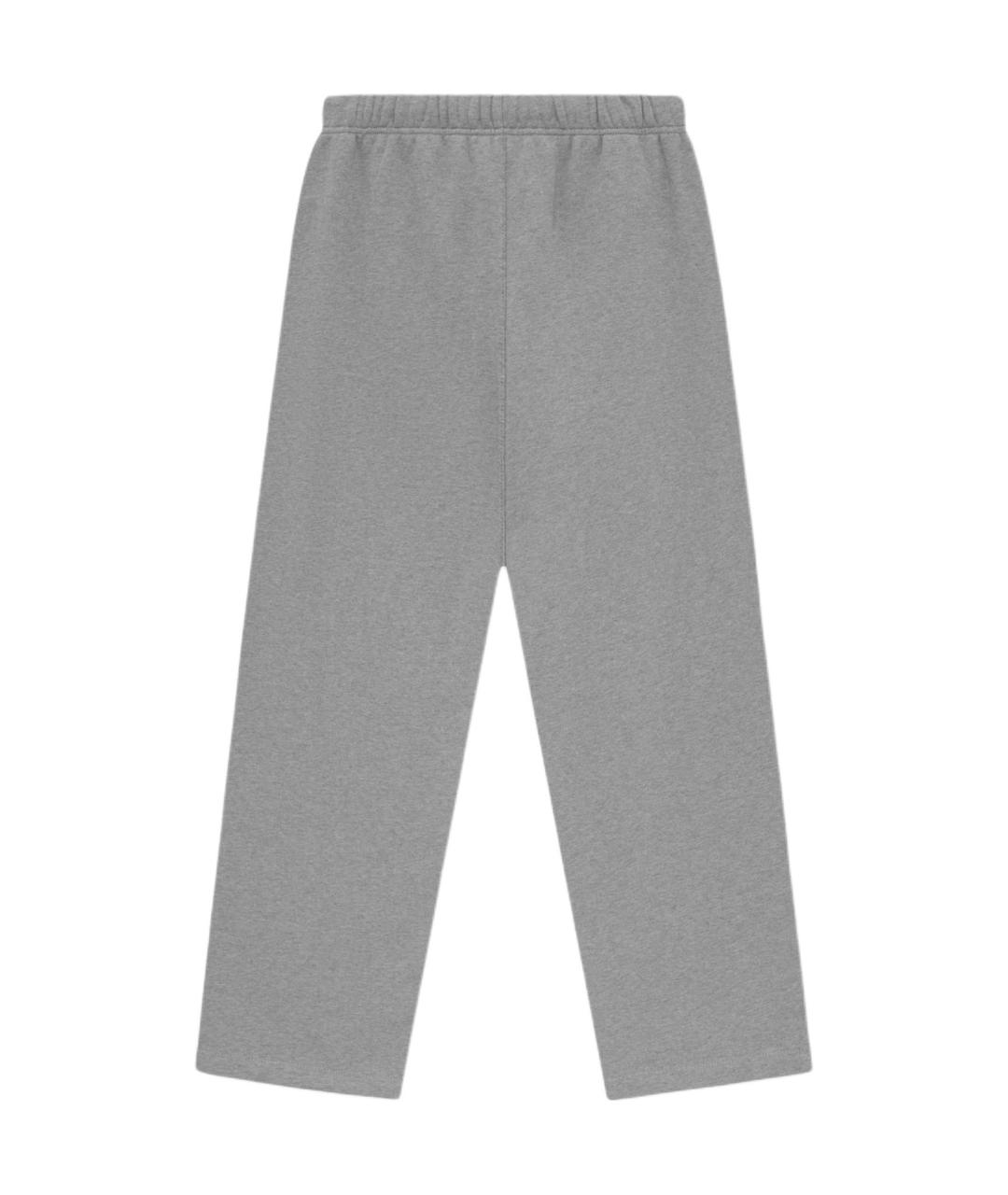 FEAR OF GOD ESSENTIALS Серые хлопковые повседневные брюки, фото 2