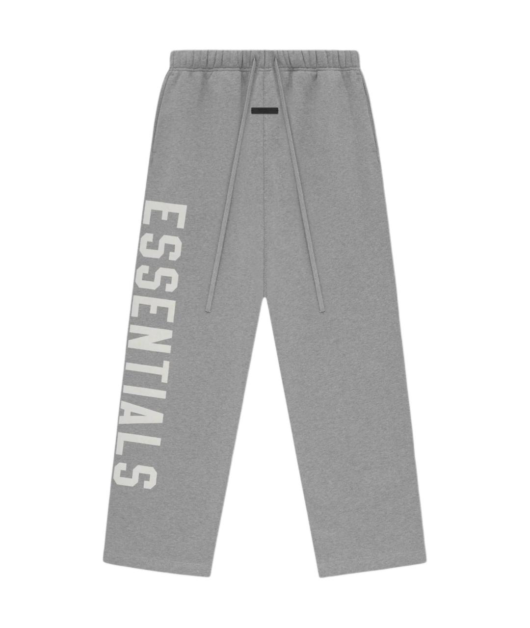 FEAR OF GOD ESSENTIALS Серые хлопковые повседневные брюки, фото 1