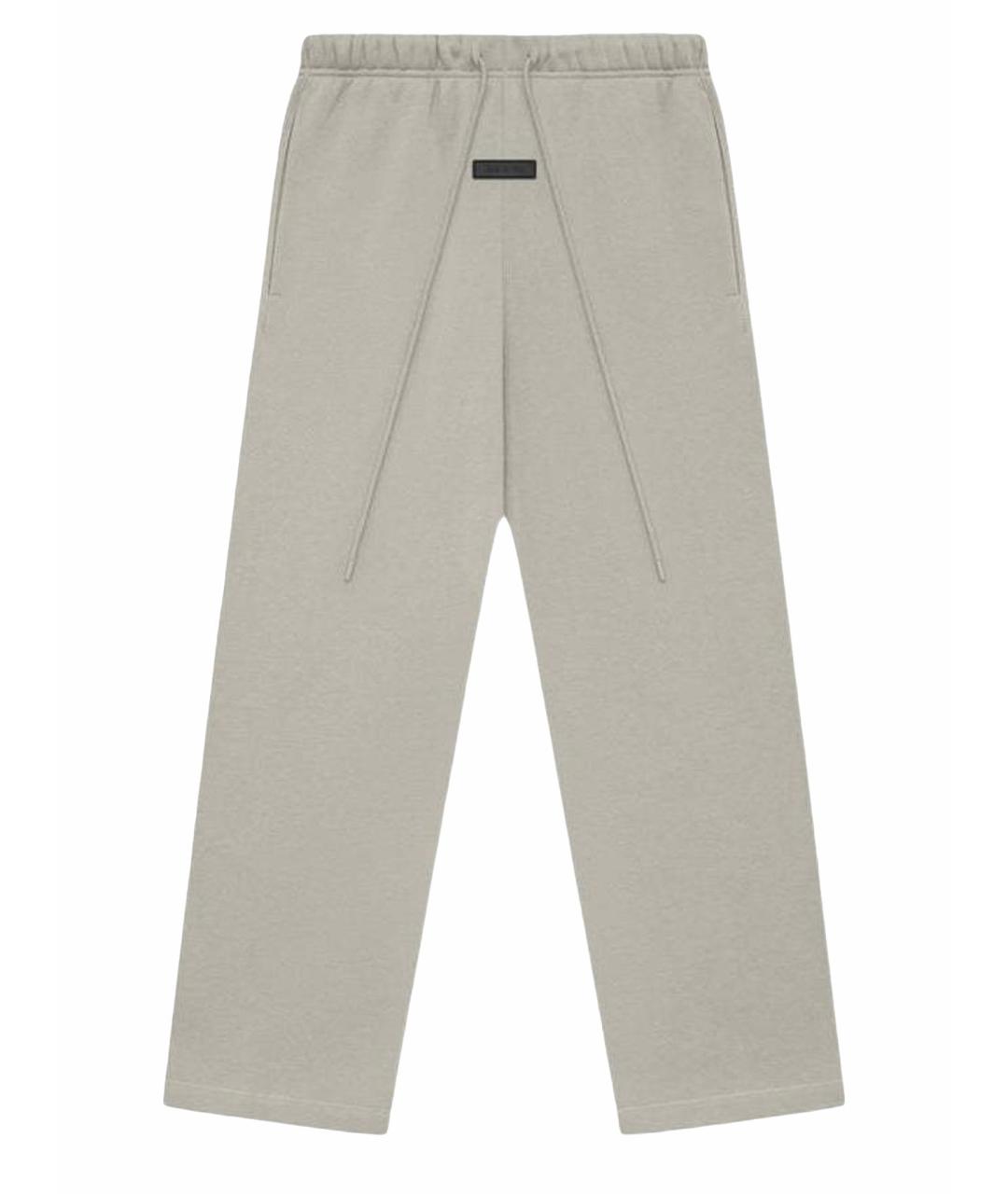 FEAR OF GOD ESSENTIALS Серые хлопковые повседневные брюки, фото 1