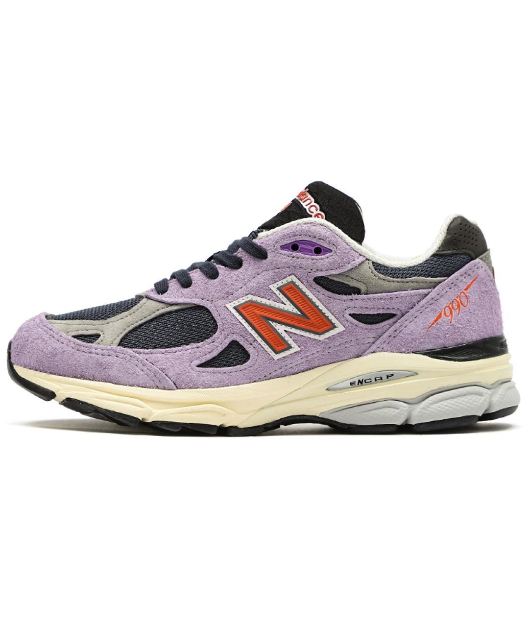 NEW BALANCE Фиолетовые кроссовки, фото 2