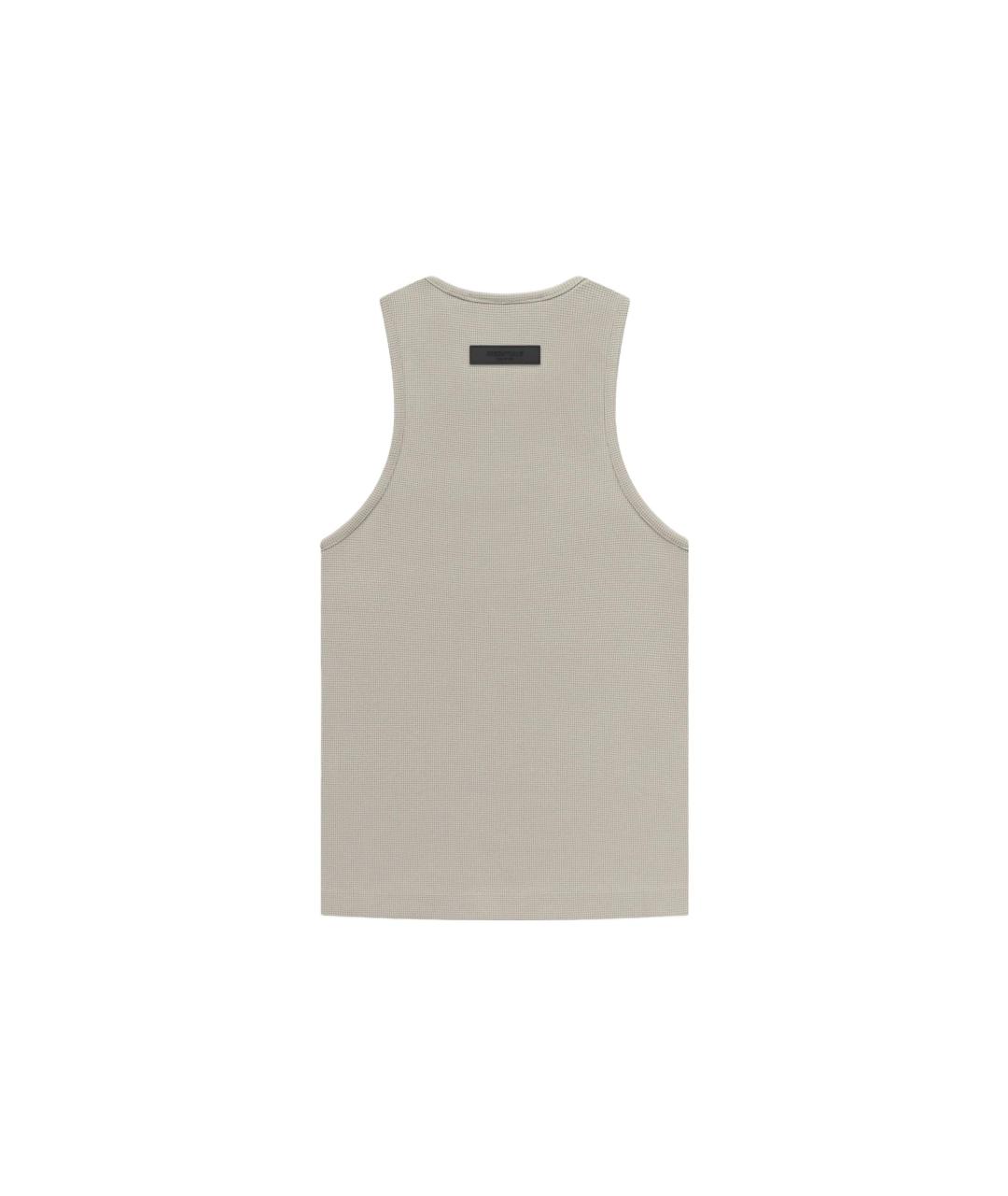 FEAR OF GOD ESSENTIALS Серая хлопковая майка, фото 2
