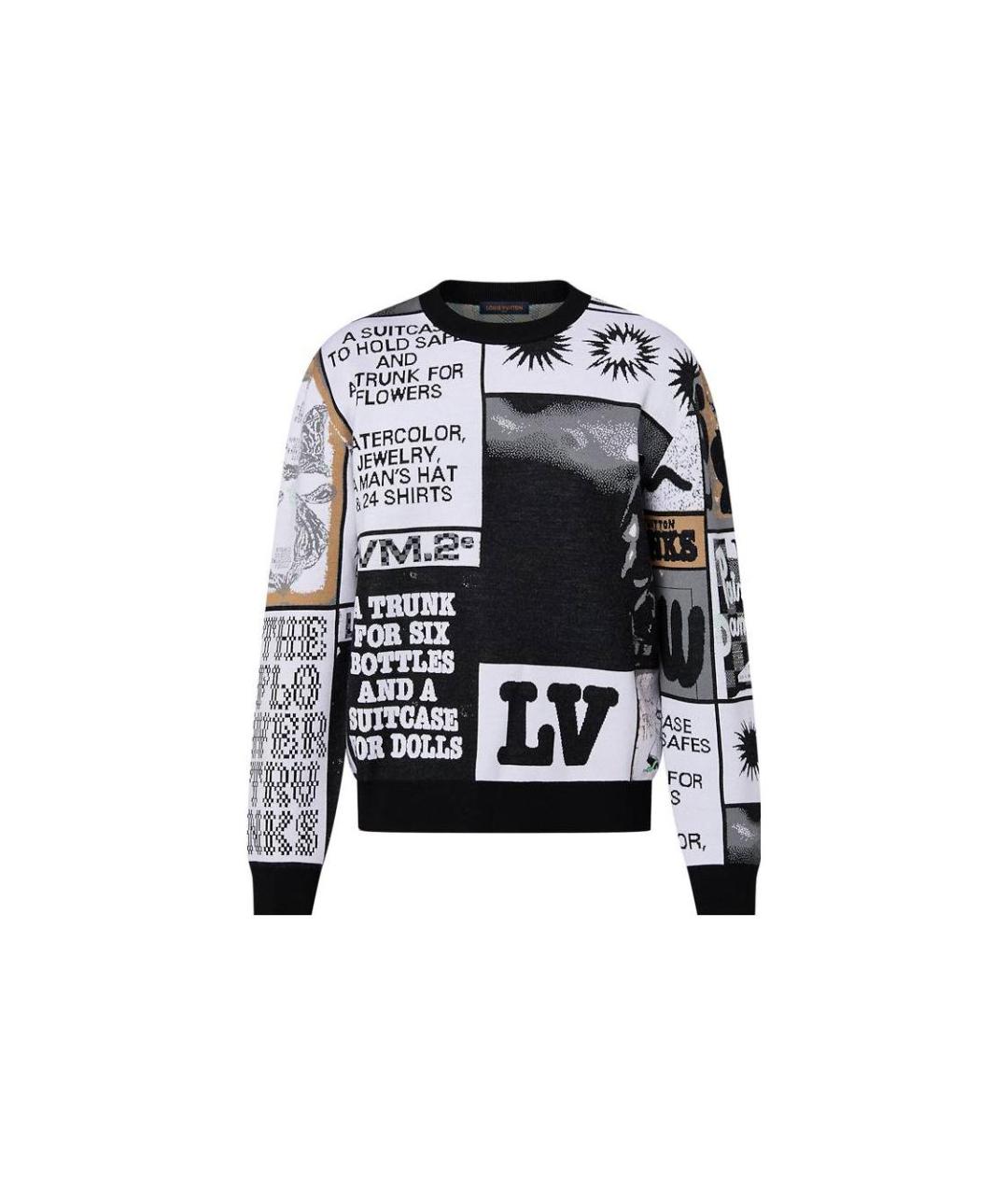 LOUIS VUITTON Мульти джемпер / свитер, фото 4