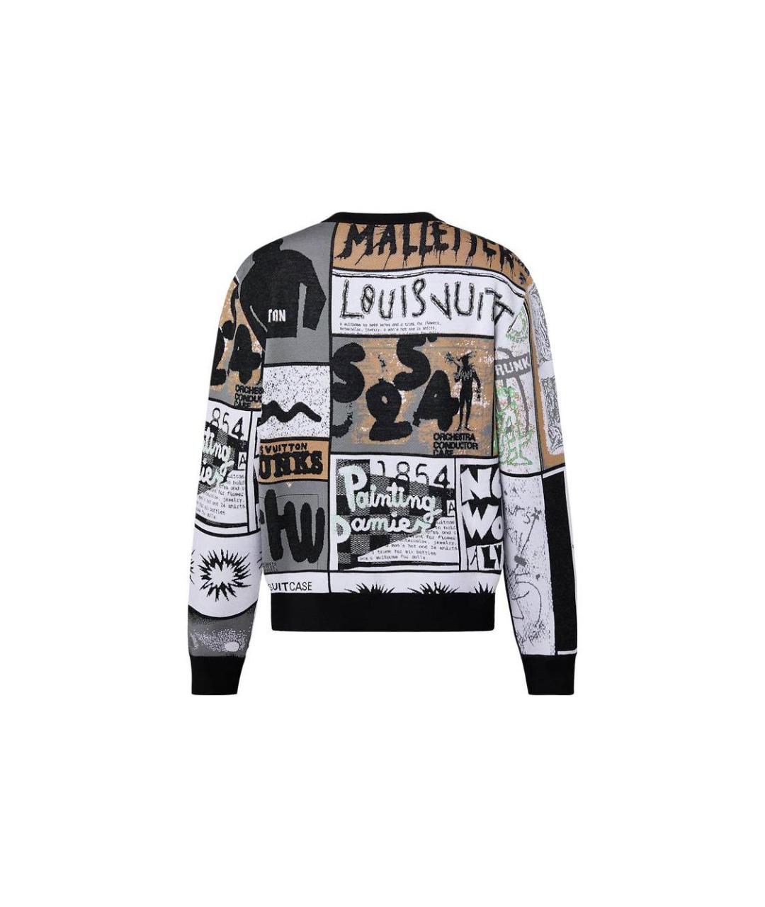 LOUIS VUITTON Мульти джемпер / свитер, фото 2