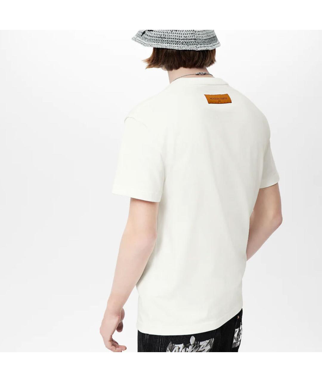 LOUIS VUITTON Белая футболка, фото 7