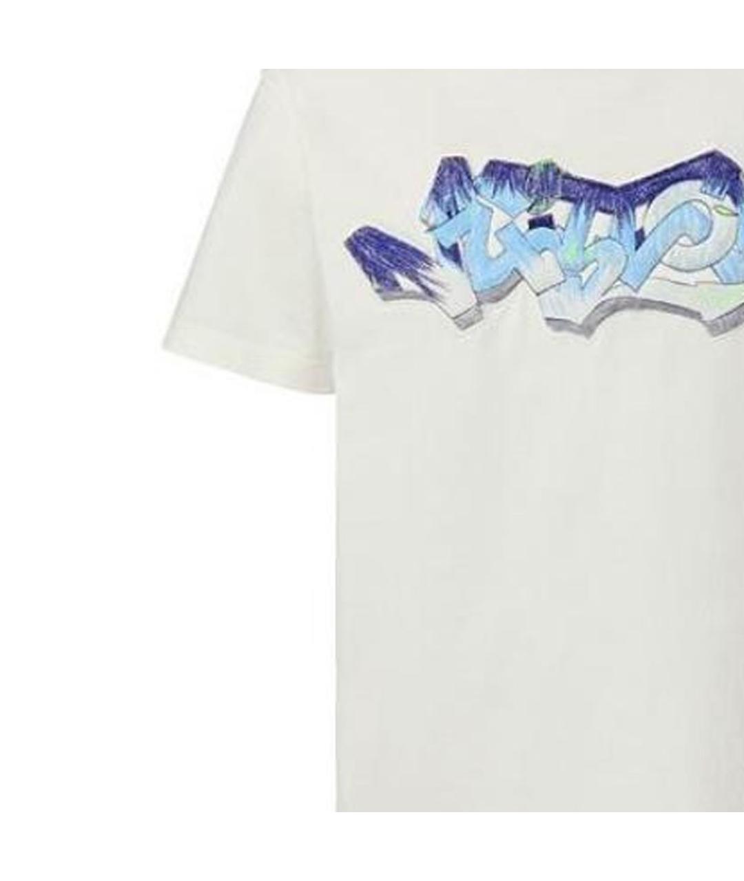 LOUIS VUITTON Белая футболка, фото 4