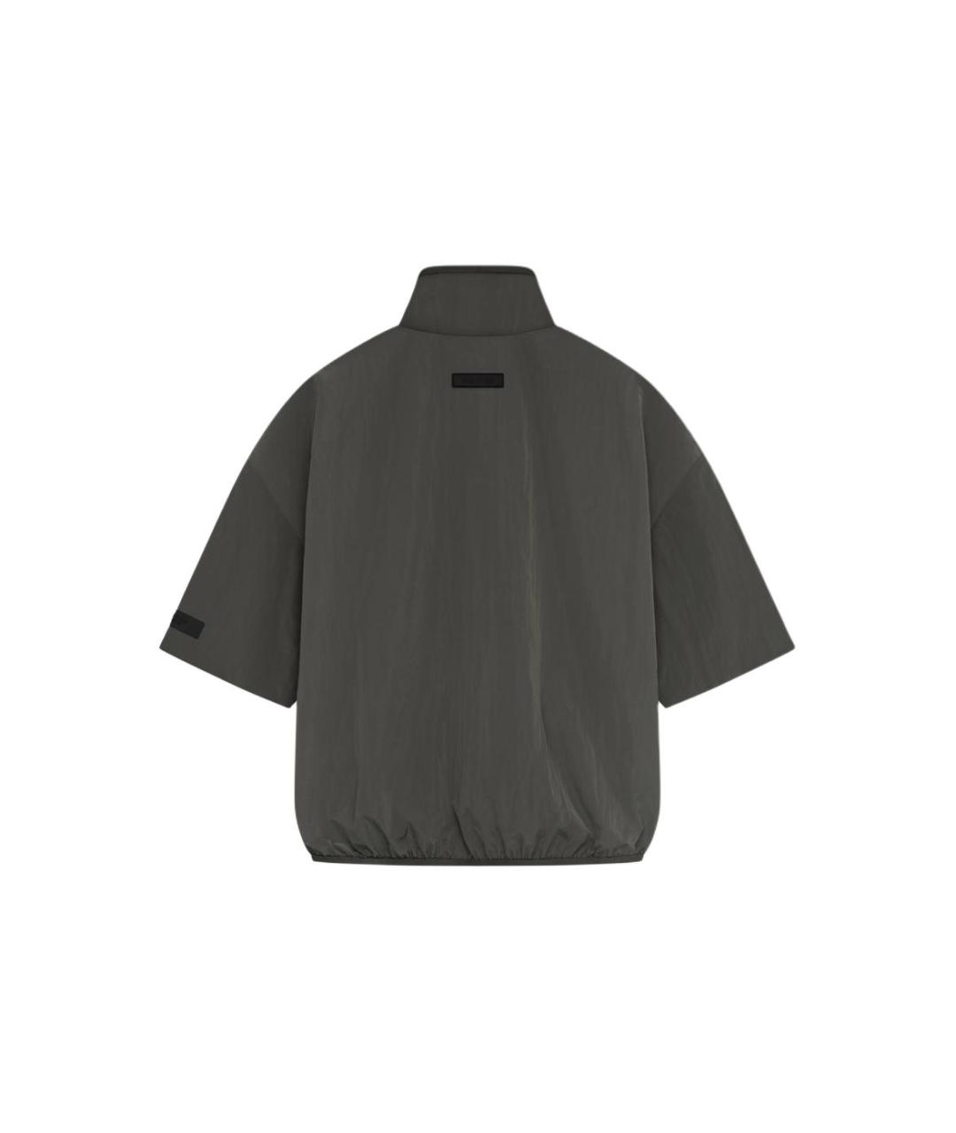 FEAR OF GOD ESSENTIALS Серая хлопковая футболка, фото 2