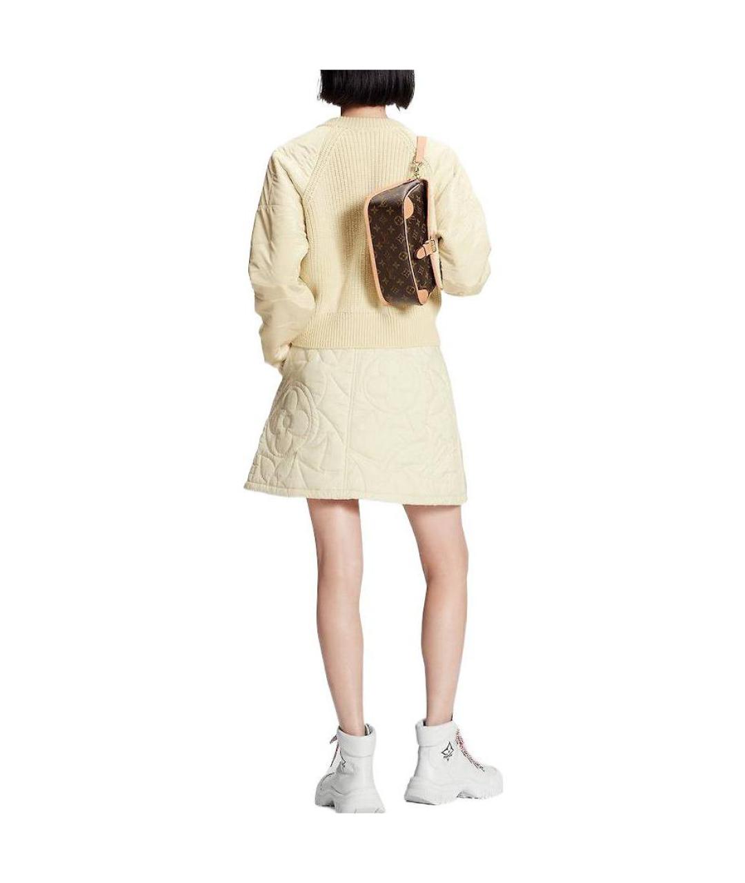 LOUIS VUITTON Желтый джемпер / свитер, фото 3