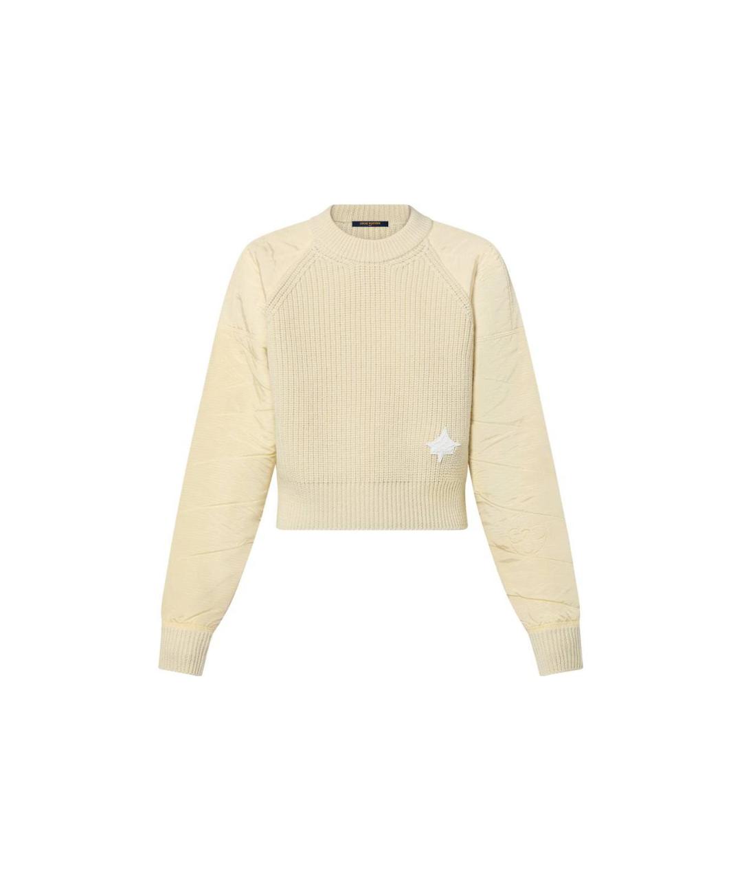 LOUIS VUITTON Желтый джемпер / свитер, фото 1