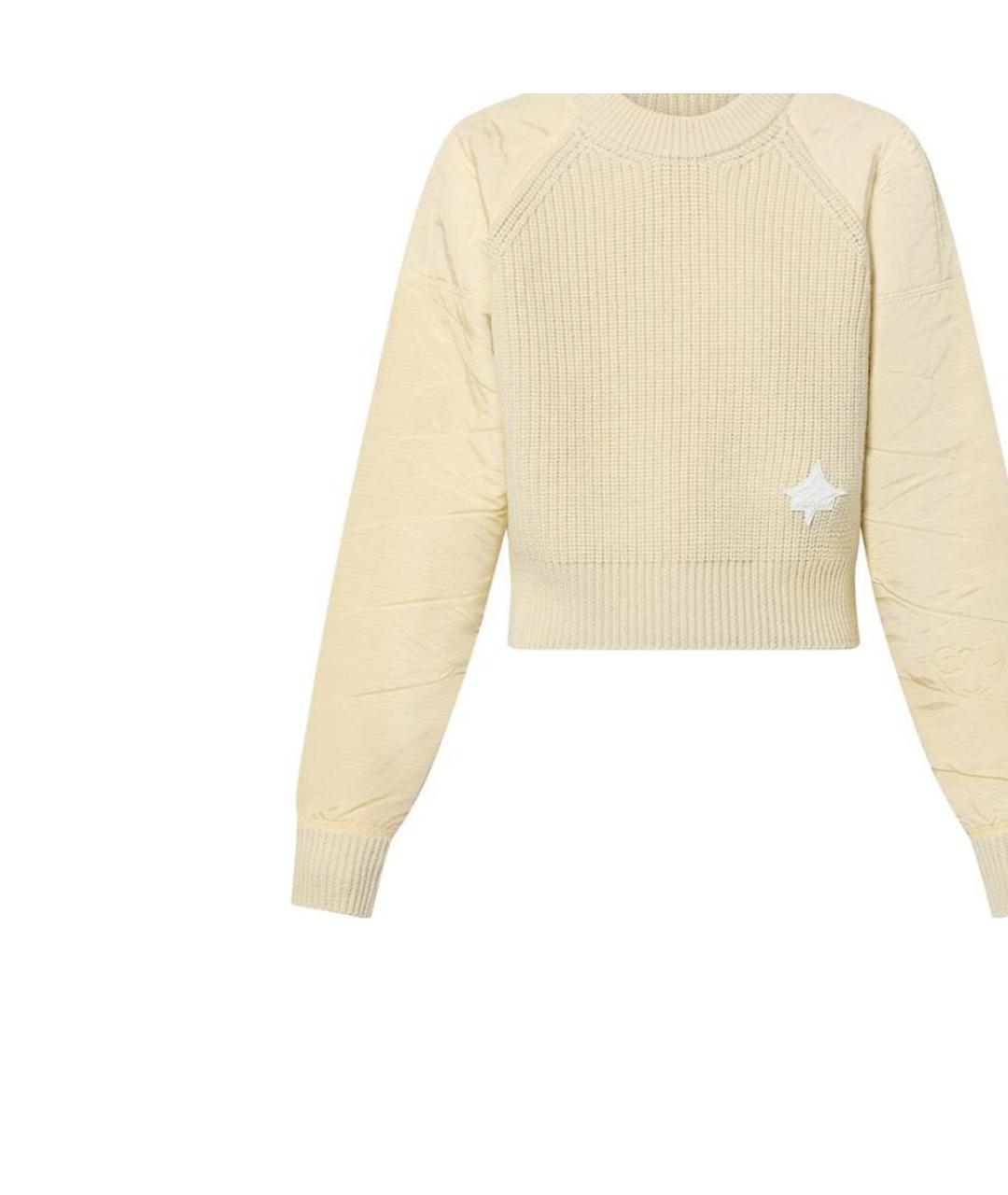 LOUIS VUITTON Желтый джемпер / свитер, фото 4