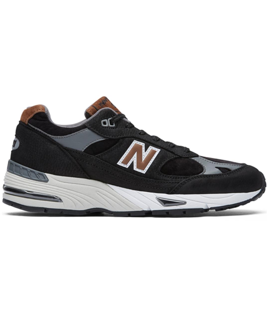 NEW BALANCE Черные низкие кроссовки / кеды, фото 1