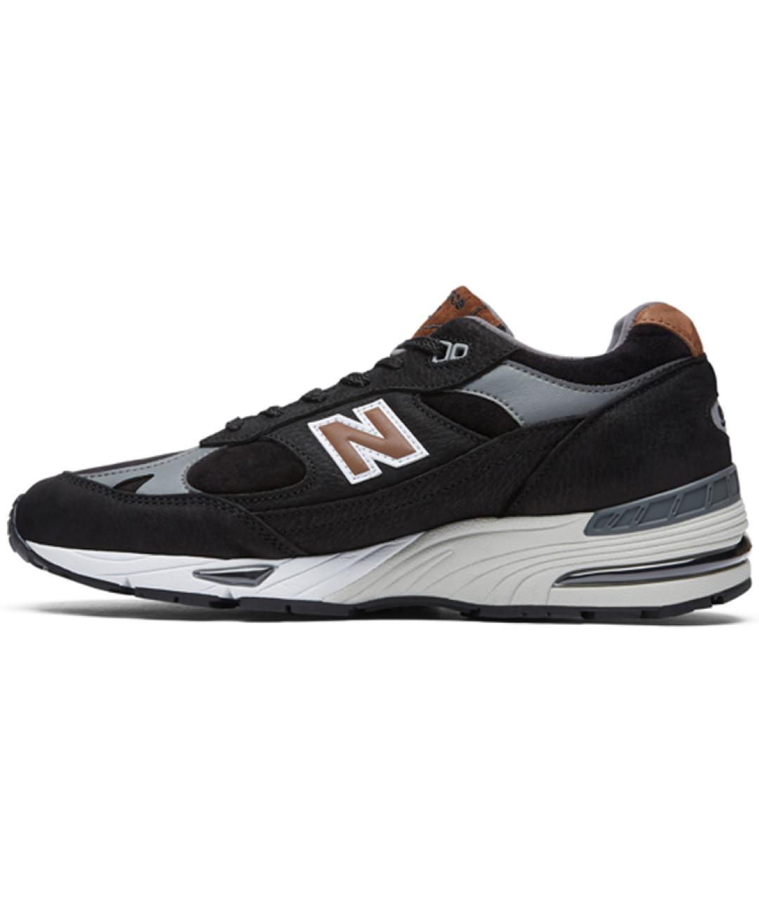 NEW BALANCE Черные низкие кроссовки / кеды, фото 2