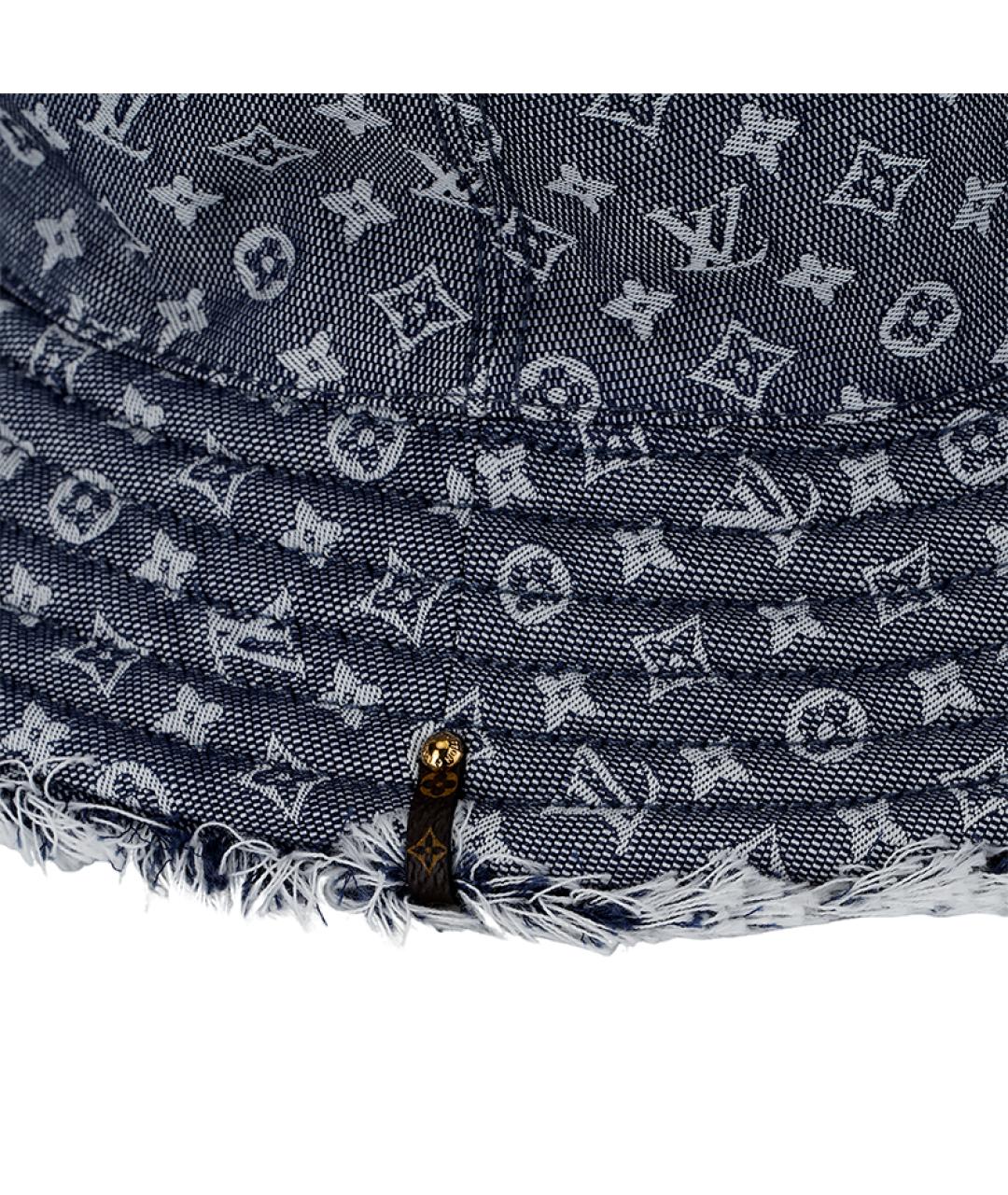 LOUIS VUITTON Синяя хлопковая шляпа, фото 4