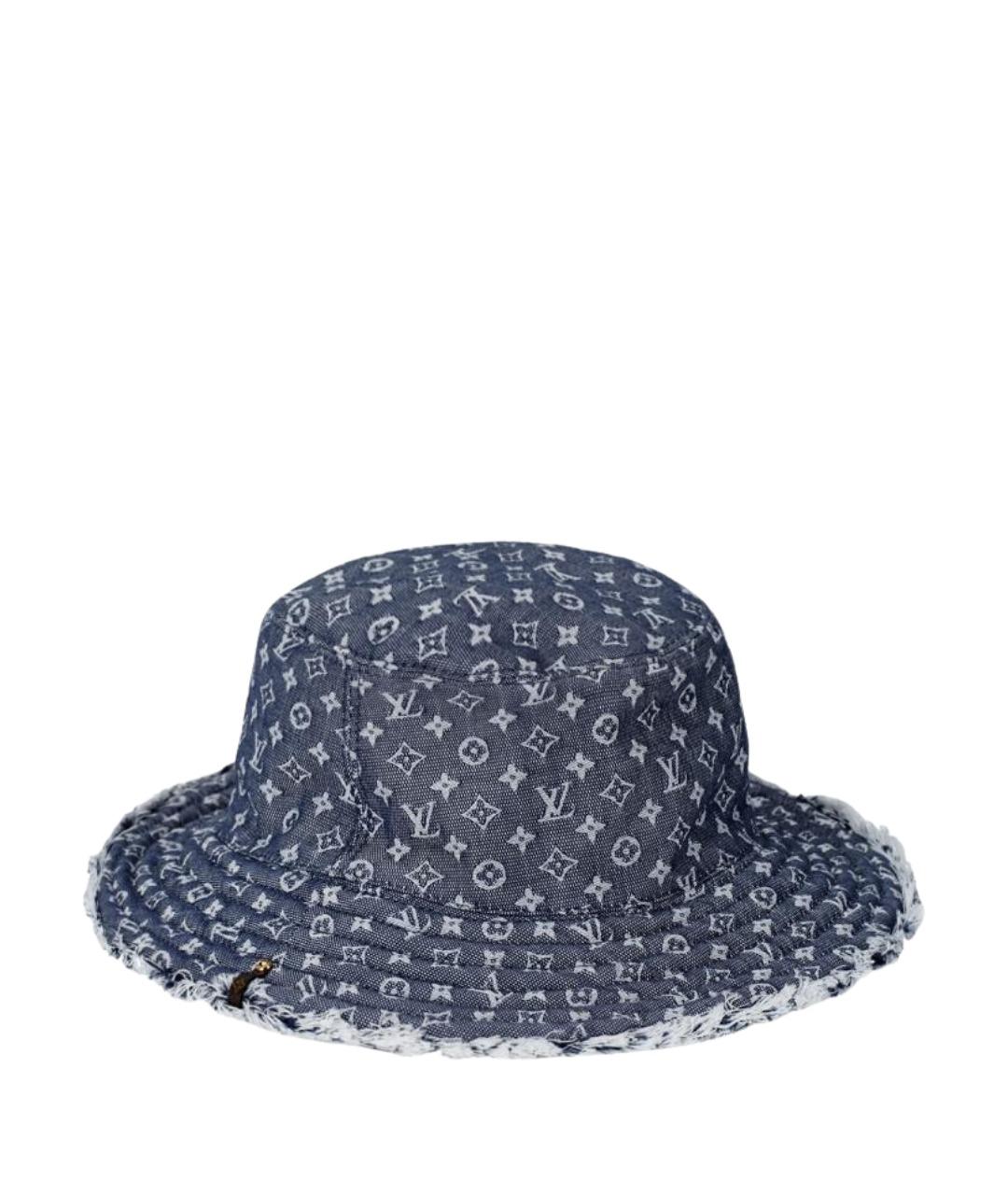 LOUIS VUITTON Синяя хлопковая шляпа, фото 1