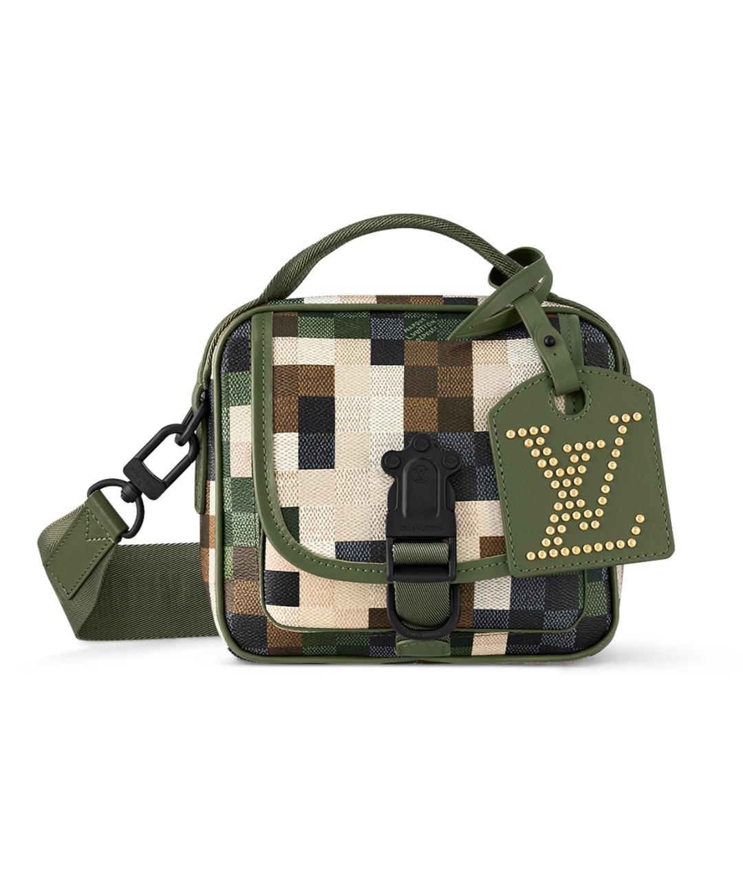 LOUIS VUITTON Хаки сумка на плечо, фото 1