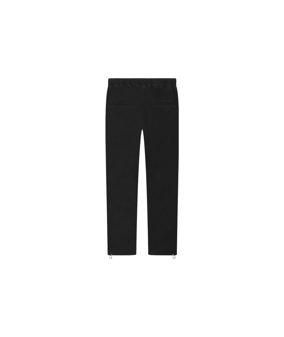 FEAR OF GOD ESSENTIALS Черные хлопковые повседневные брюки, фото 2