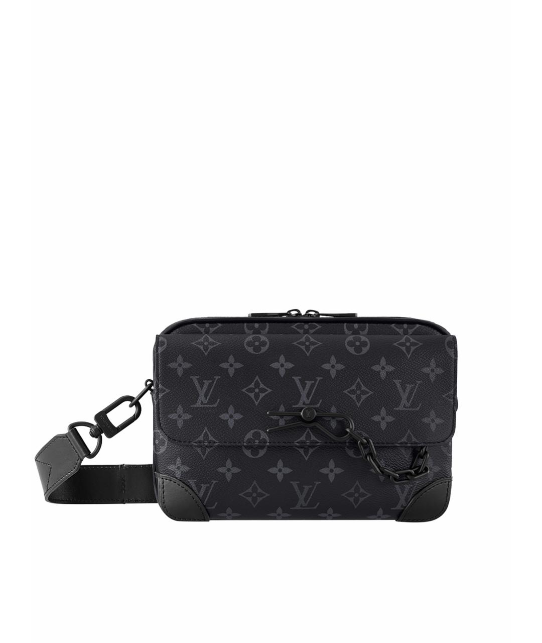 LOUIS VUITTON Черная сумка на плечо, фото 1