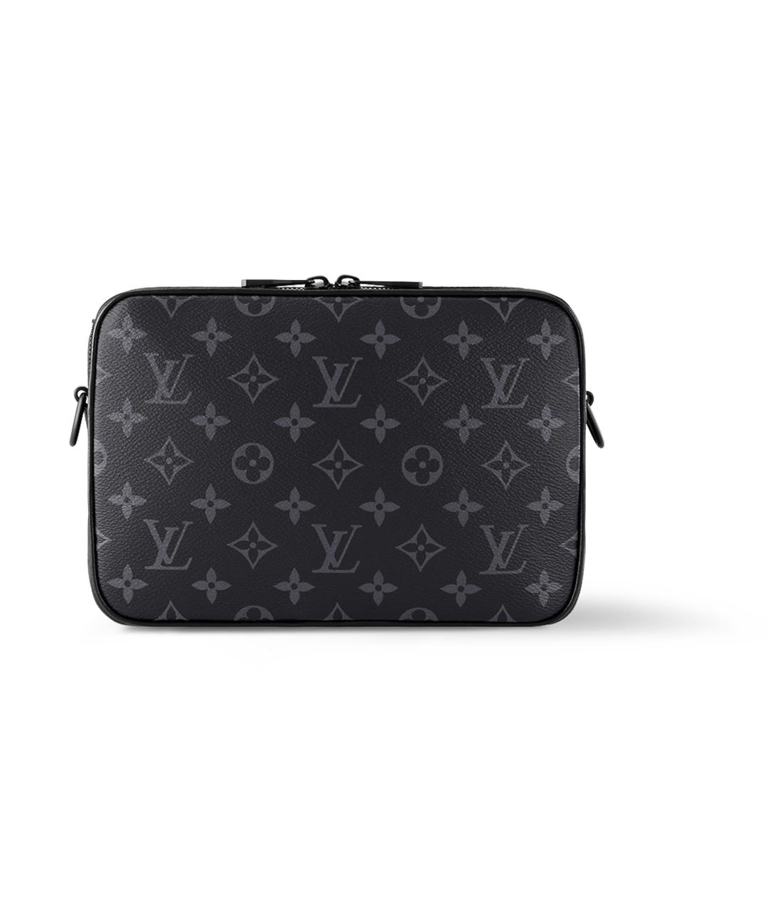 LOUIS VUITTON Черная сумка на плечо, фото 3