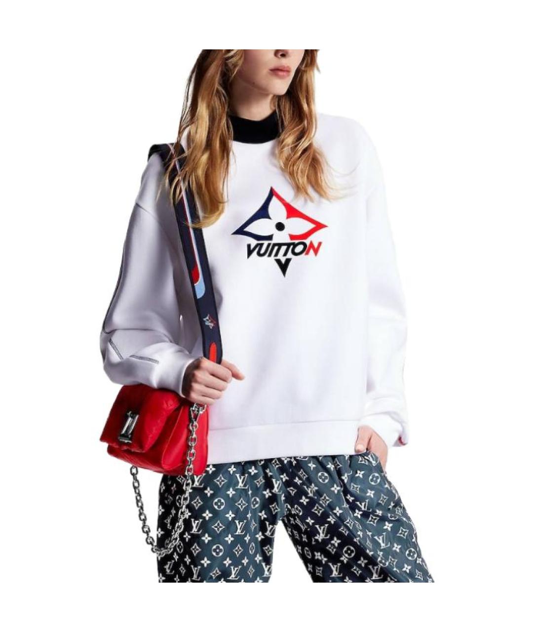 LOUIS VUITTON Белый джемпер / свитер, фото 4