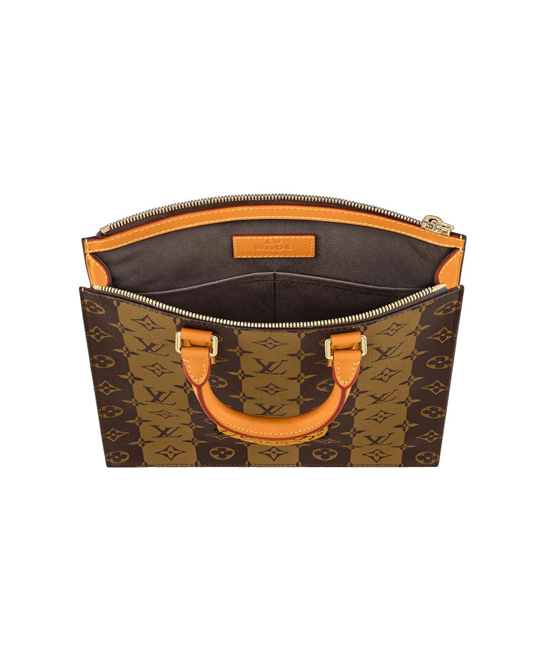 LOUIS VUITTON Коричневая сумка на плечо, фото 4