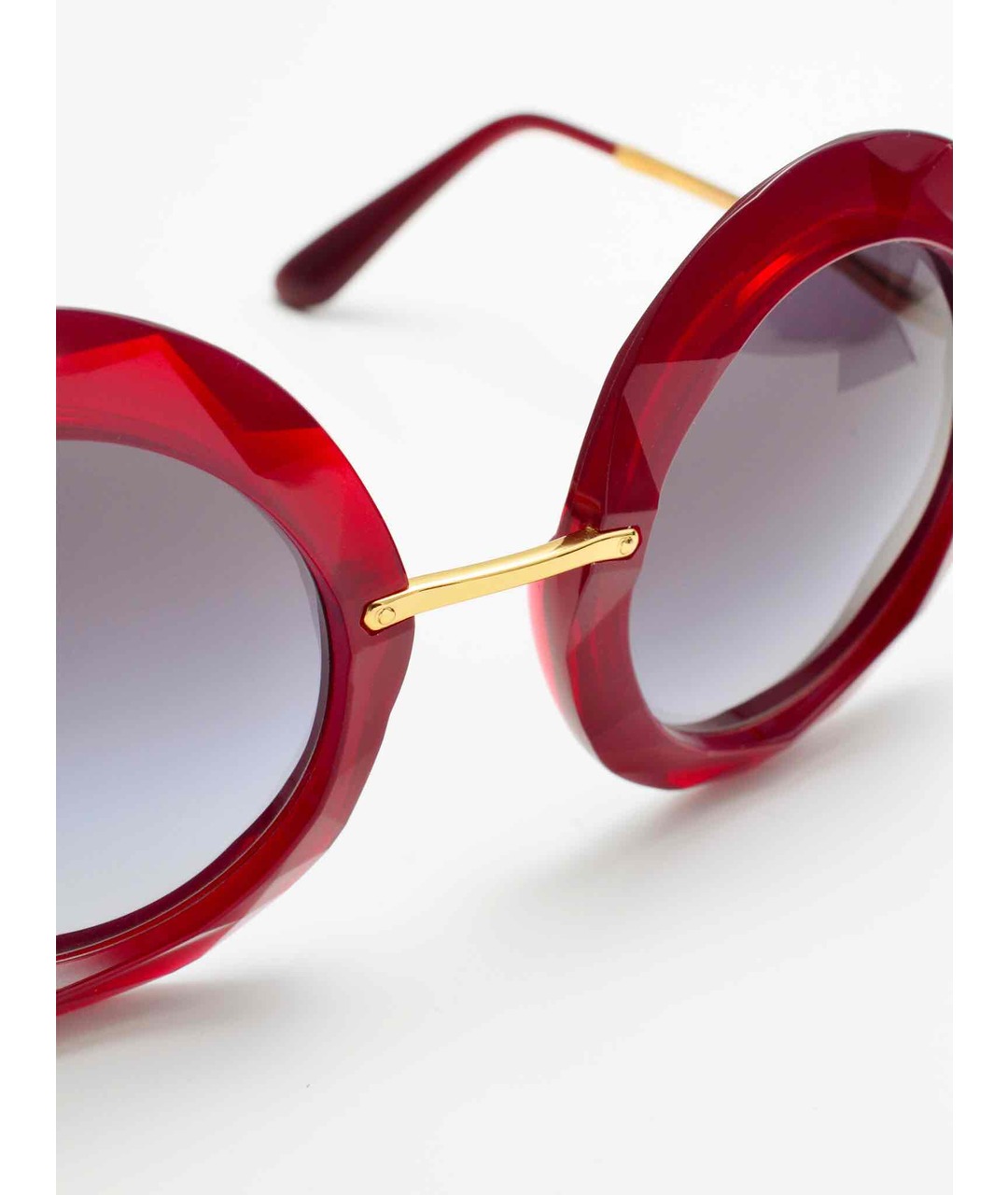DOLCE&GABBANA Красные солнцезащитные очки, фото 3