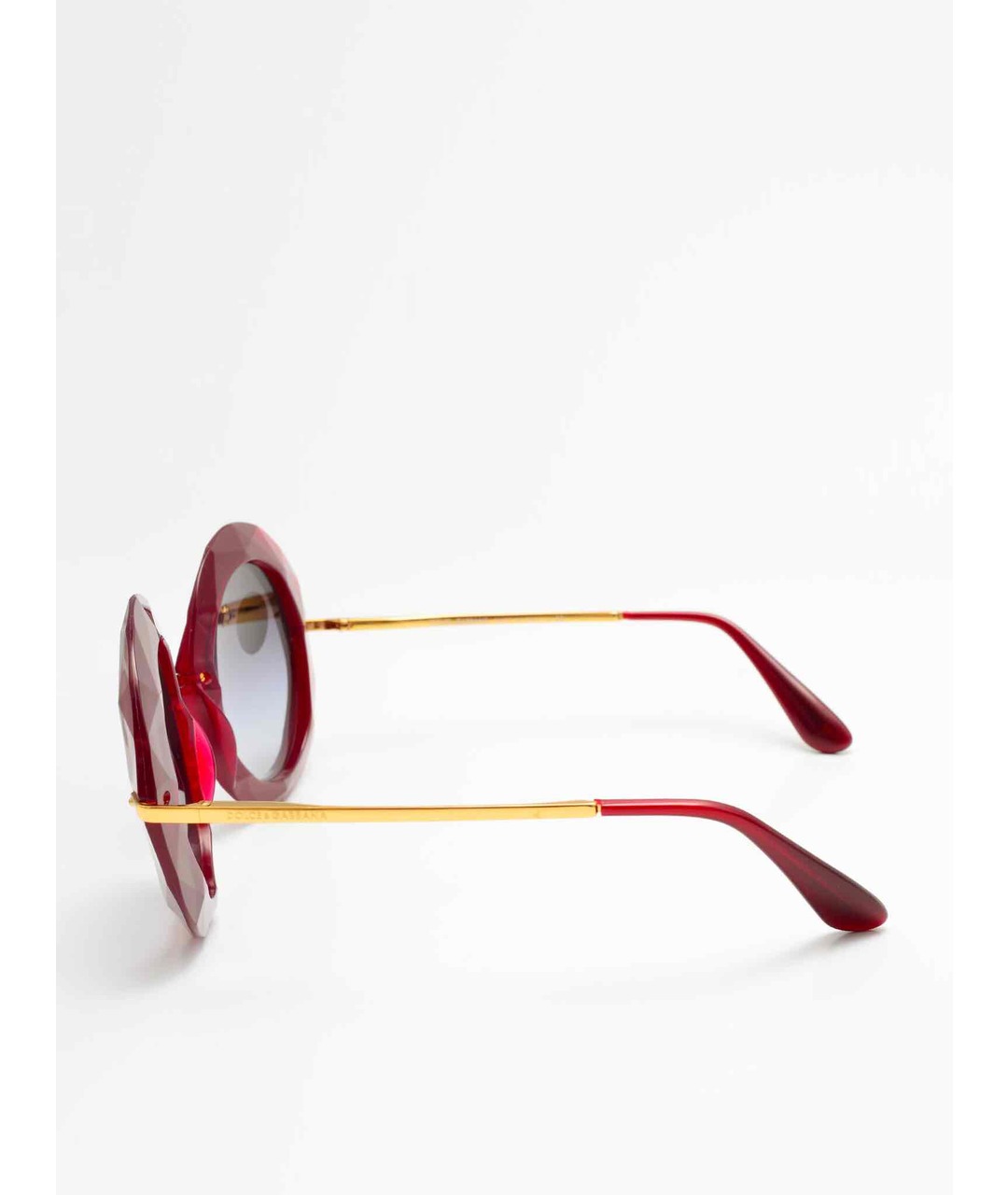 DOLCE&GABBANA Красные солнцезащитные очки, фото 2