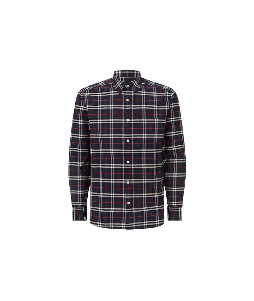 BURBERRY Синяя классическая рубашка, фото 3