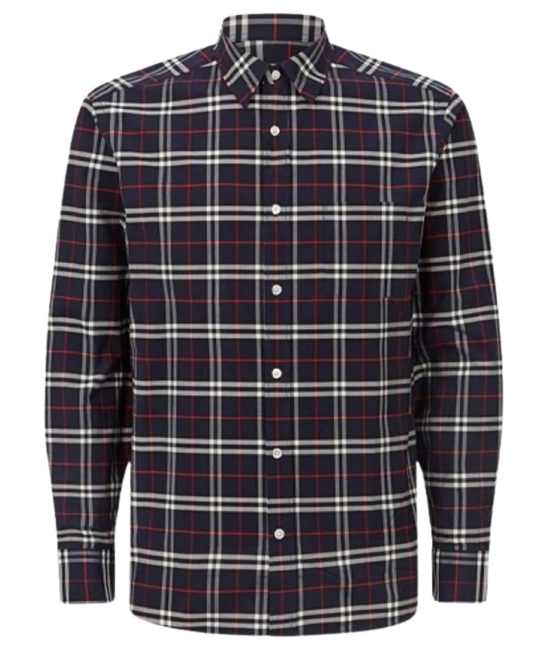 BURBERRY Синяя классическая рубашка, фото 1