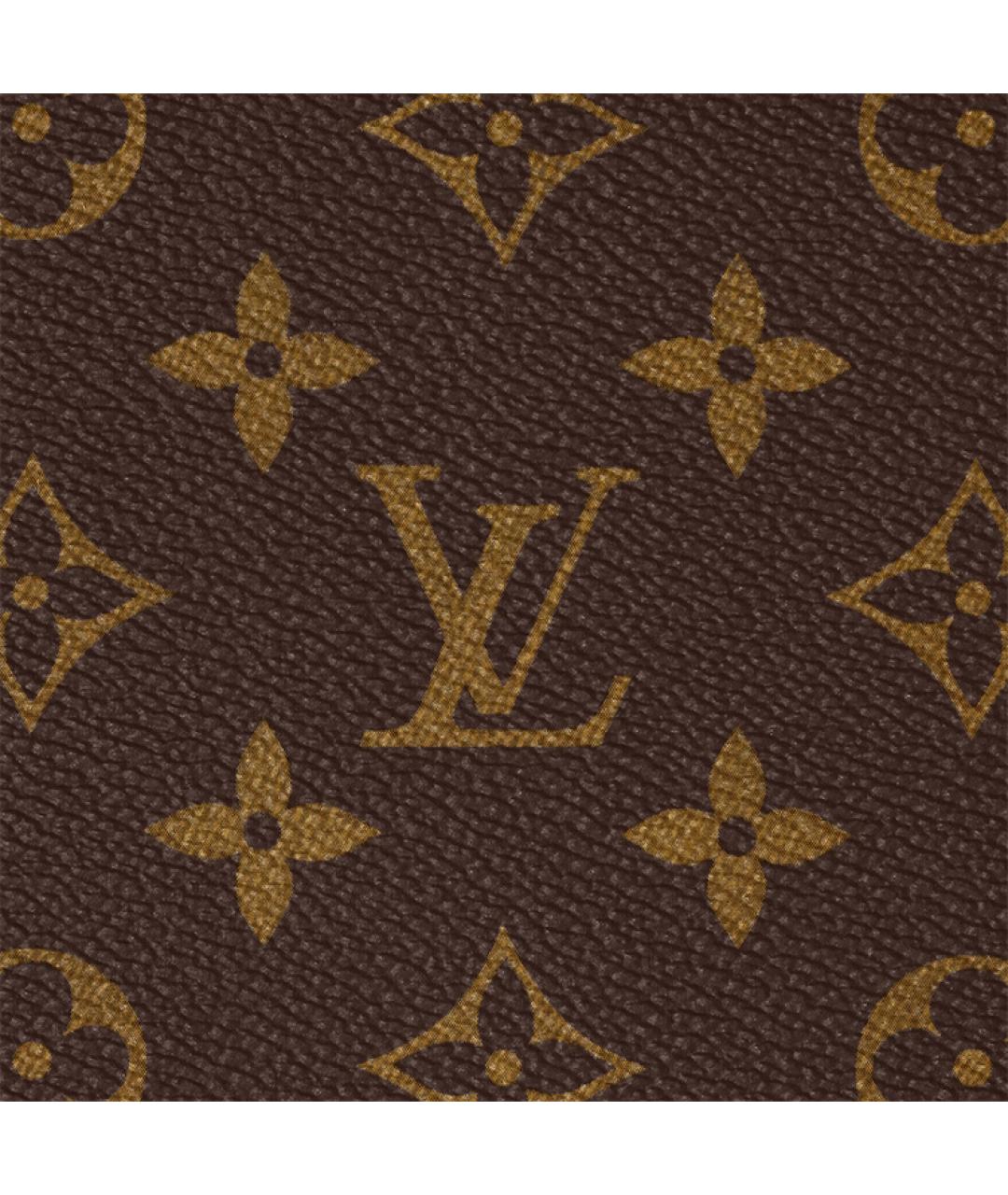 LOUIS VUITTON Коричневый чемодан, фото 7