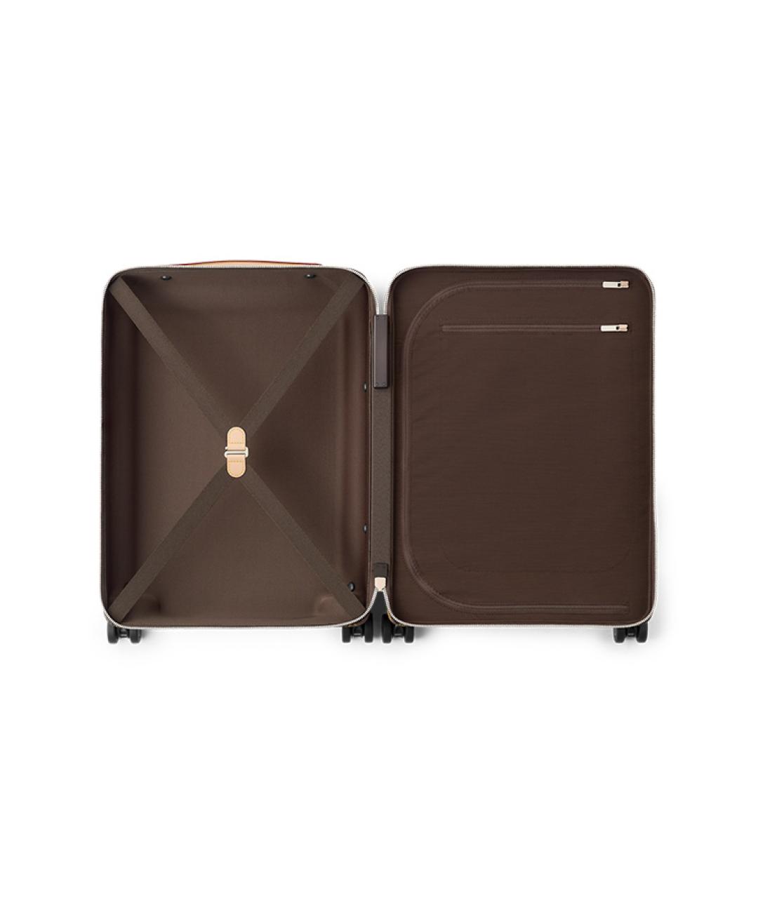 LOUIS VUITTON Коричневый чемодан, фото 5