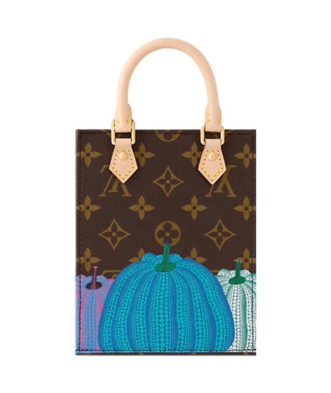 LOUIS VUITTON Коричневая сумка с короткими ручками, фото 4