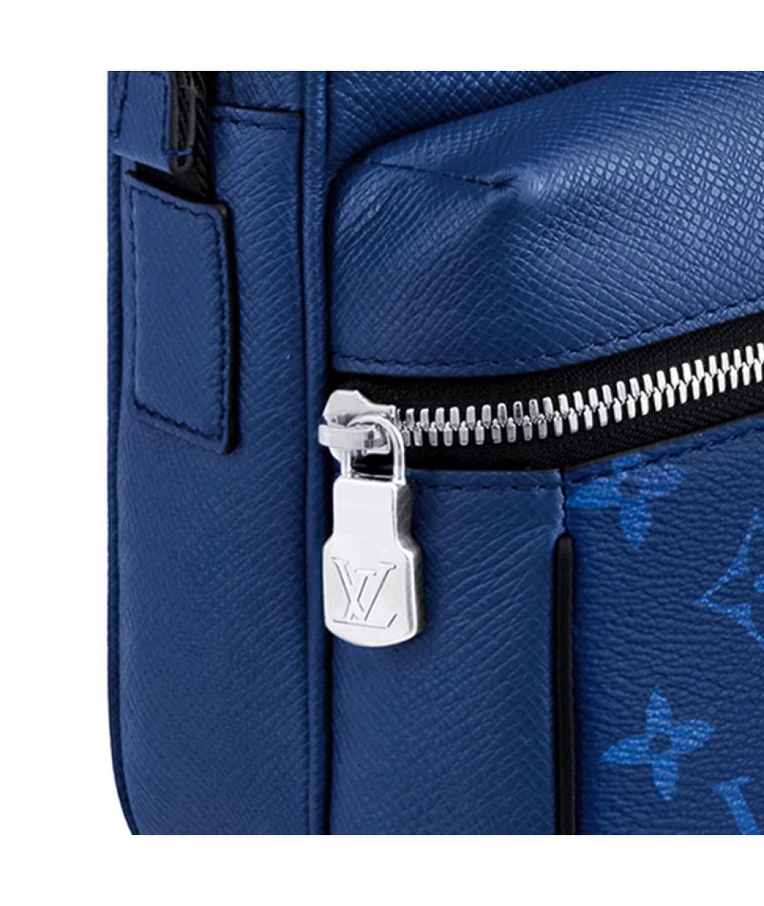 LOUIS VUITTON Синяя сумка на плечо, фото 5