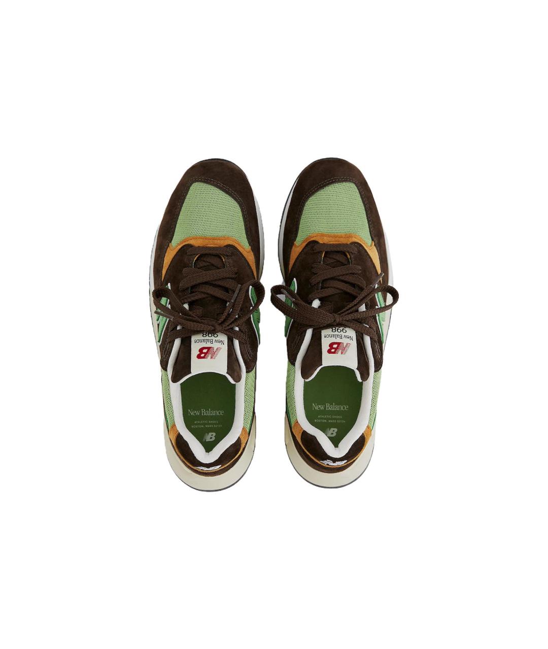 NEW BALANCE Коричневые низкие кроссовки / кеды, фото 4