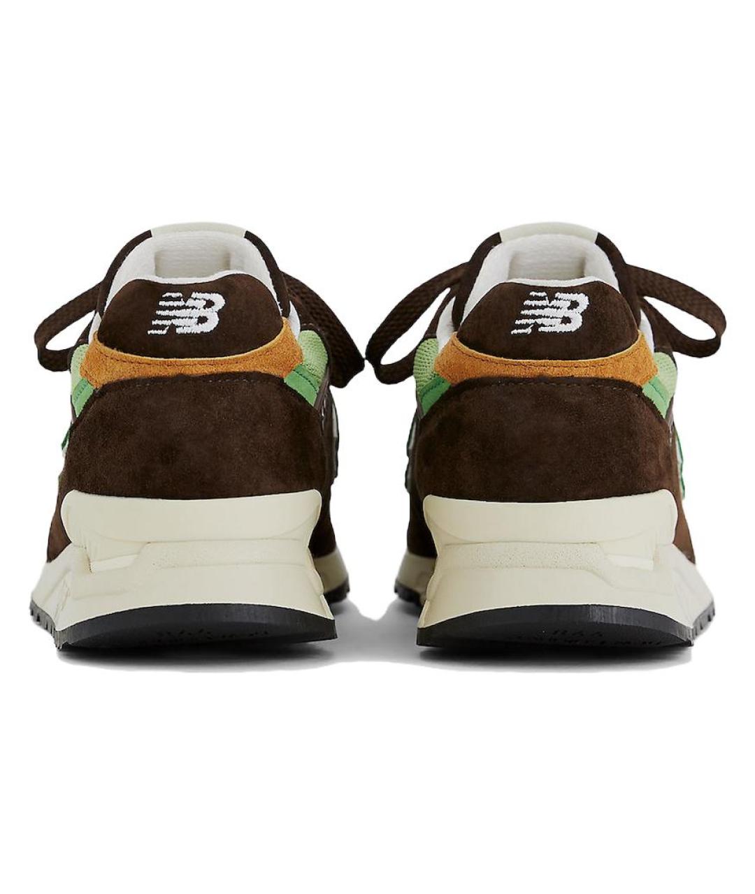 NEW BALANCE Коричневые низкие кроссовки / кеды, фото 5