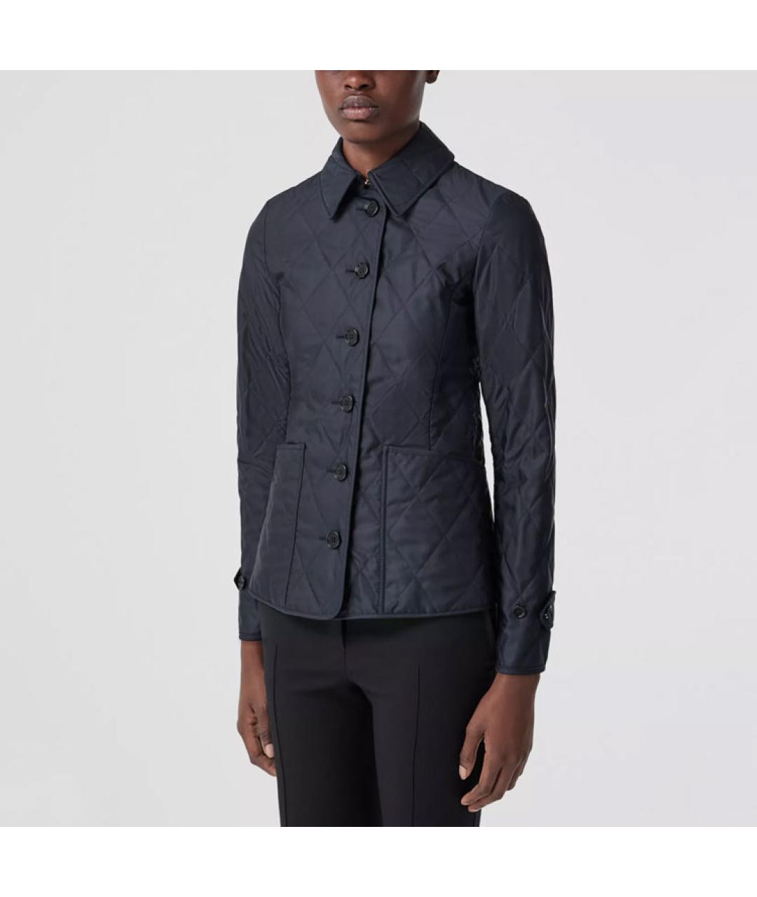 BURBERRY Темно-синяя куртка, фото 6