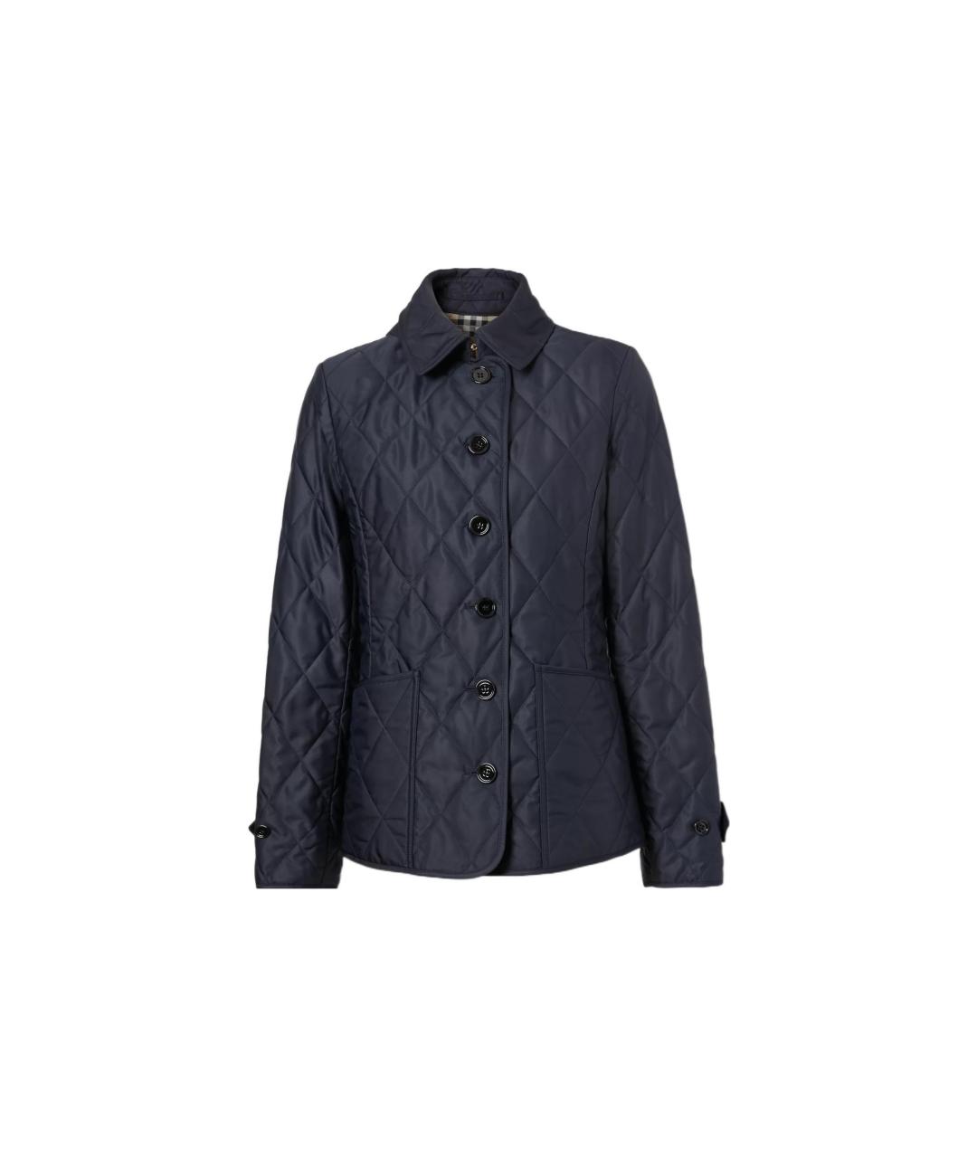 BURBERRY Темно-синяя куртка, фото 3