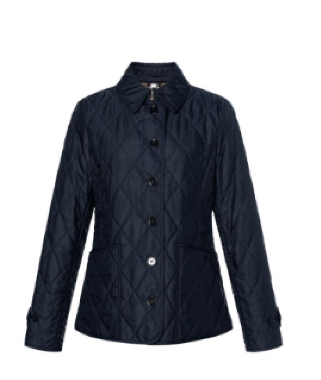 BURBERRY Темно-синяя куртка, фото 1