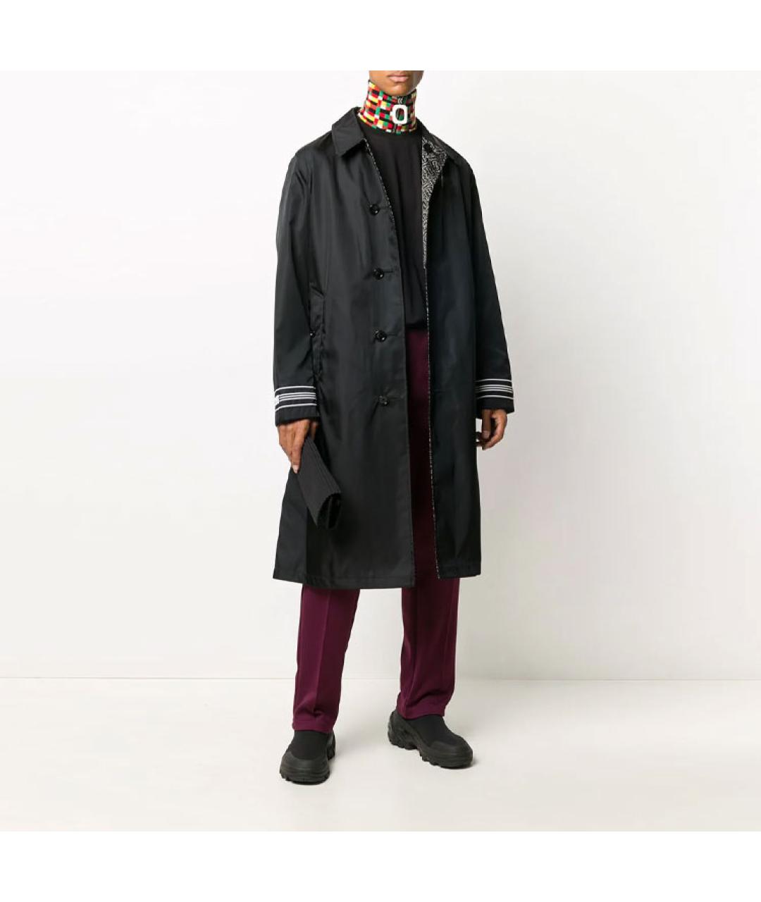 BURBERRY Черный тренч / плащ, фото 4