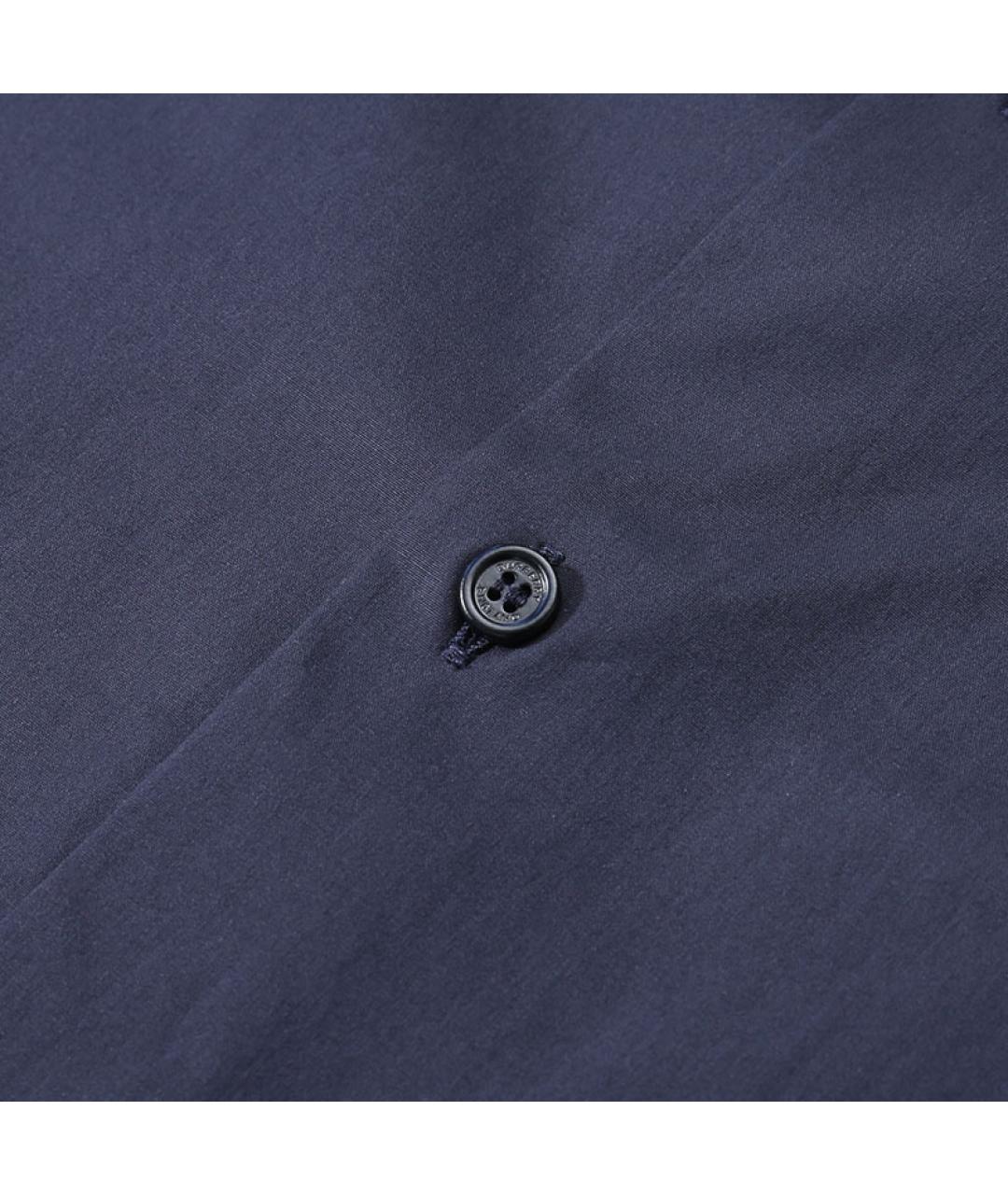 BURBERRY Темно-синяя кэжуал рубашка, фото 4