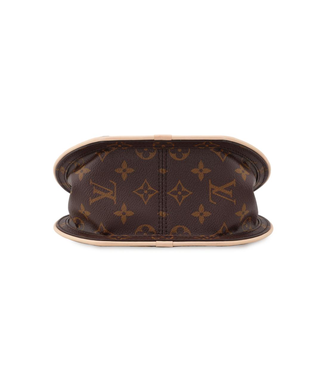 LOUIS VUITTON Коричневая сумка с короткими ручками, фото 6