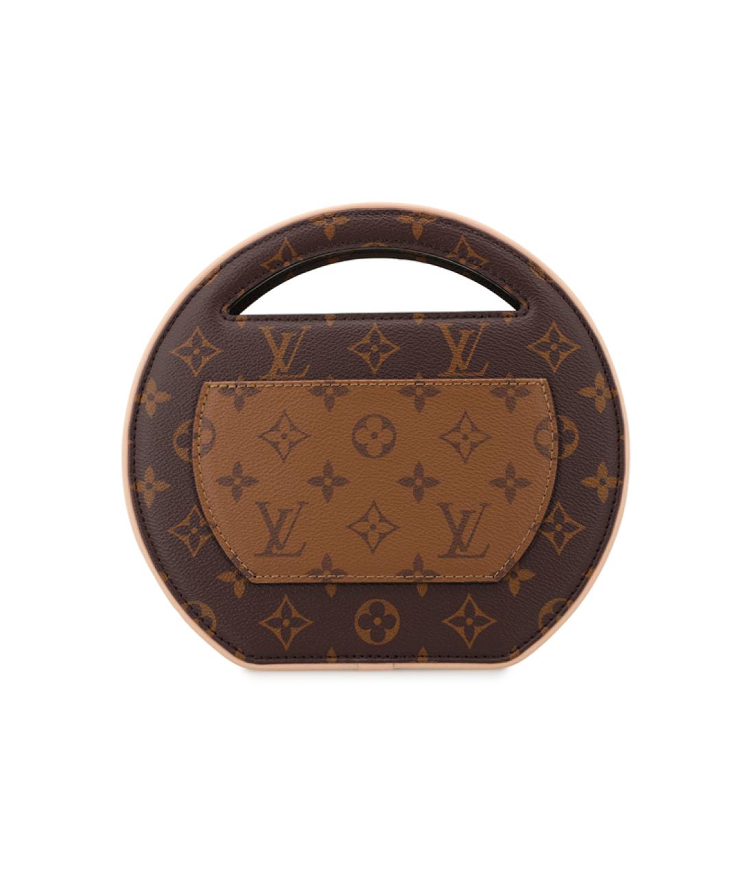 LOUIS VUITTON Коричневая сумка с короткими ручками, фото 5