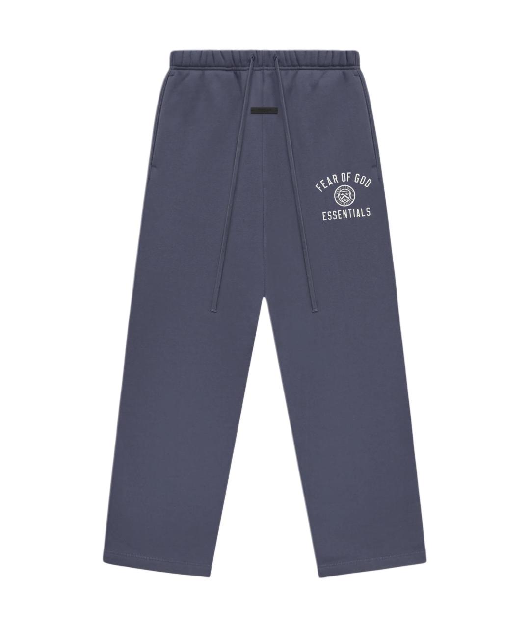 FEAR OF GOD ESSENTIALS Синие хлопковые повседневные брюки, фото 1