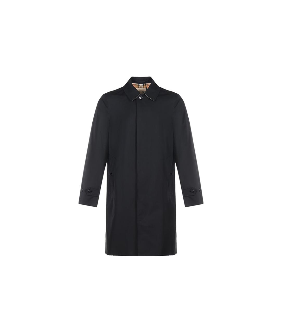 BURBERRY Черный тренч / плащ, фото 1