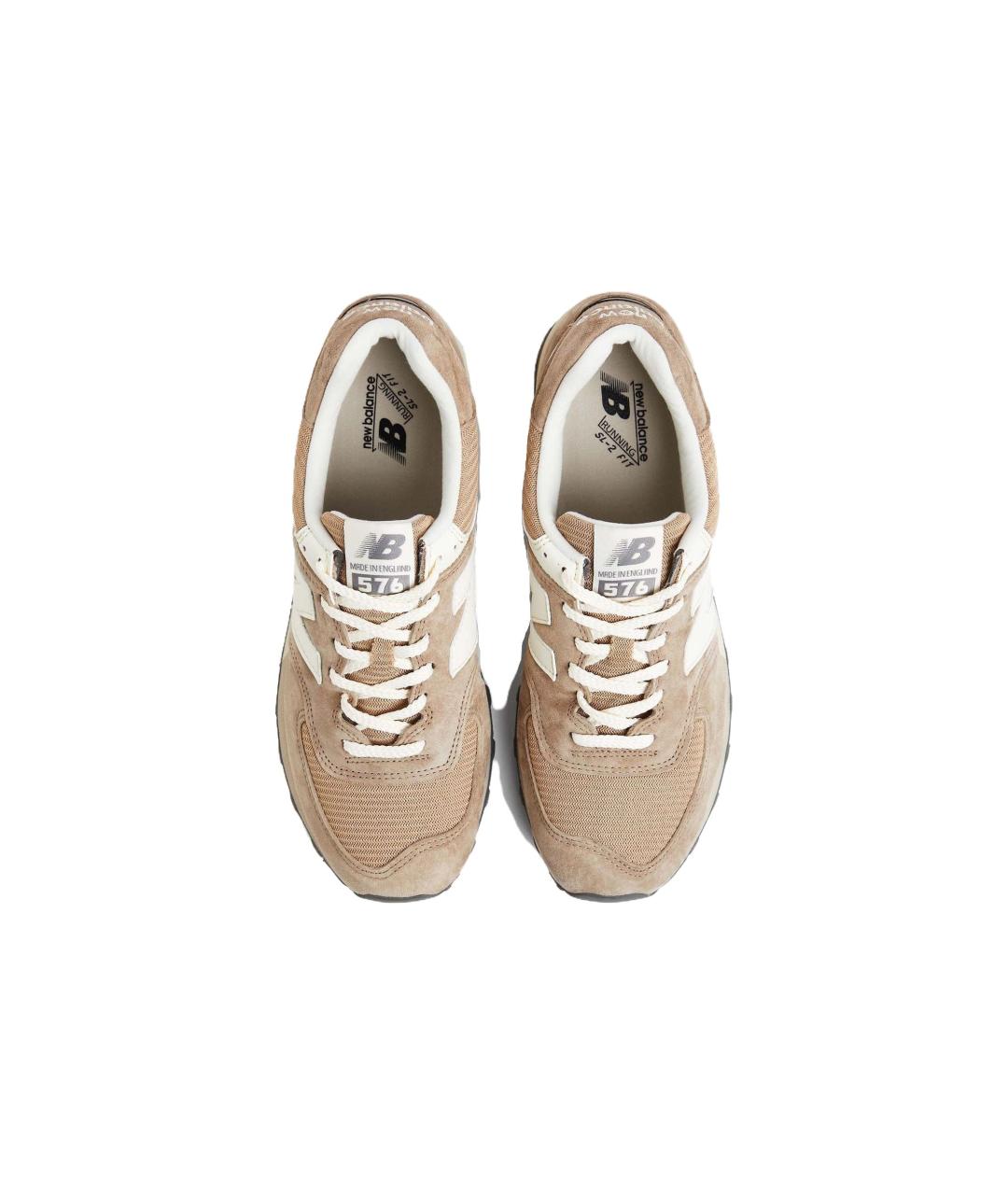 NEW BALANCE Коричневые низкие кроссовки / кеды, фото 4