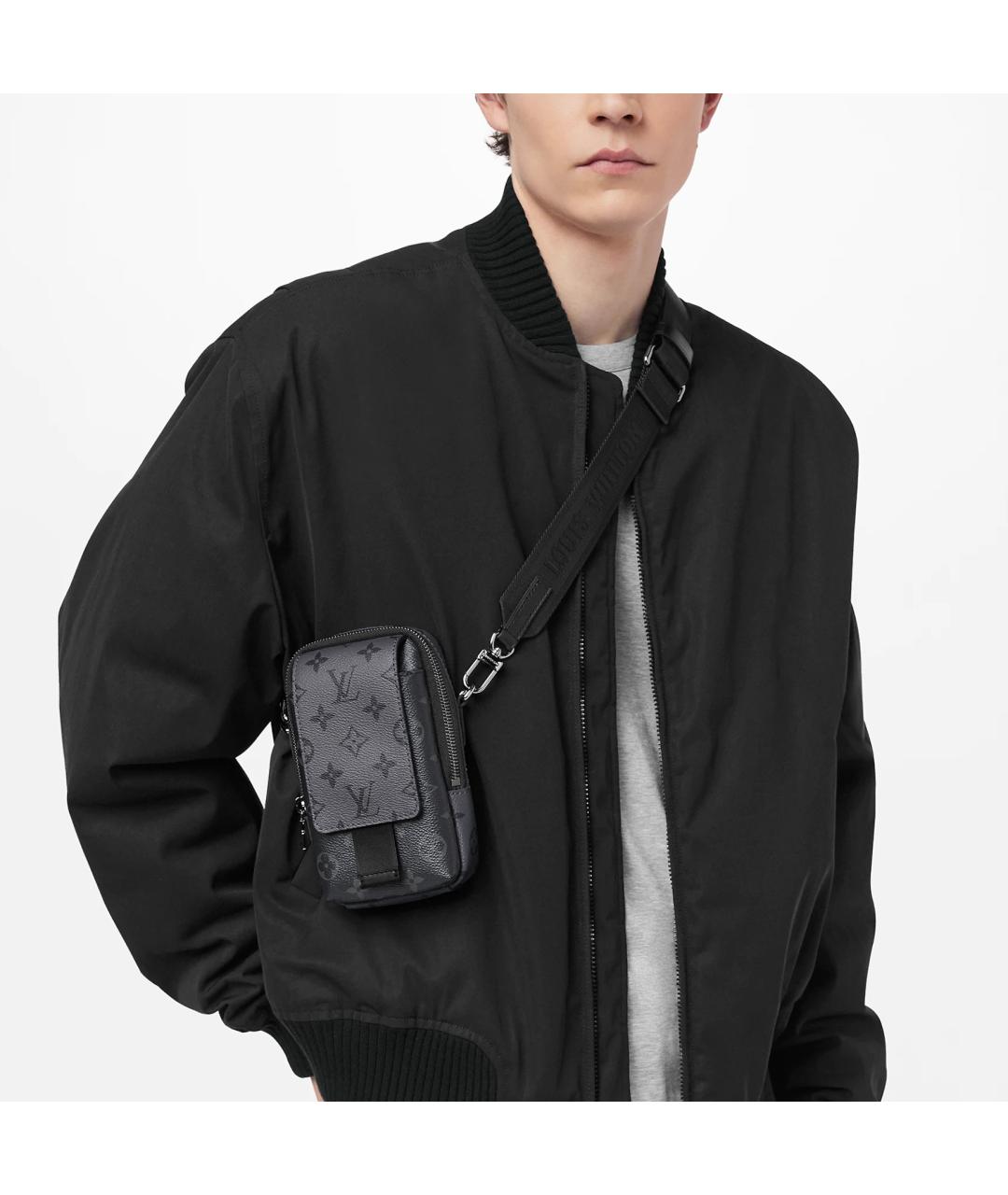 LOUIS VUITTON Серая сумка на плечо, фото 6